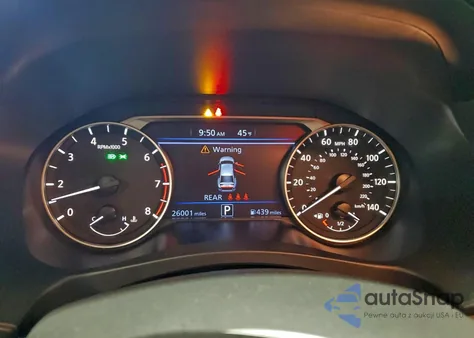 2025 Nissan Altima Sr из США, поврежденный, VIN 1N4BL4CV2SN309916